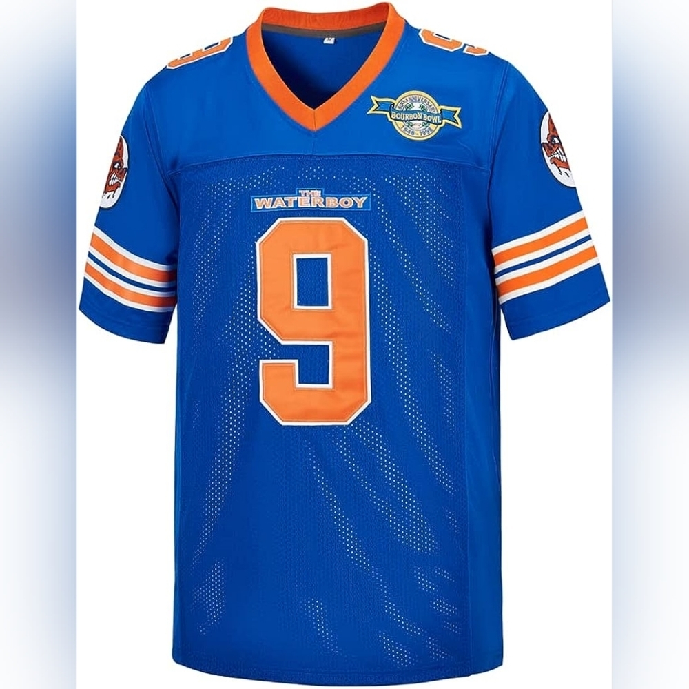Men's New Bobby Boucher Waterboy Movie Jersey Multiple Sizes - Picture 3 of 4